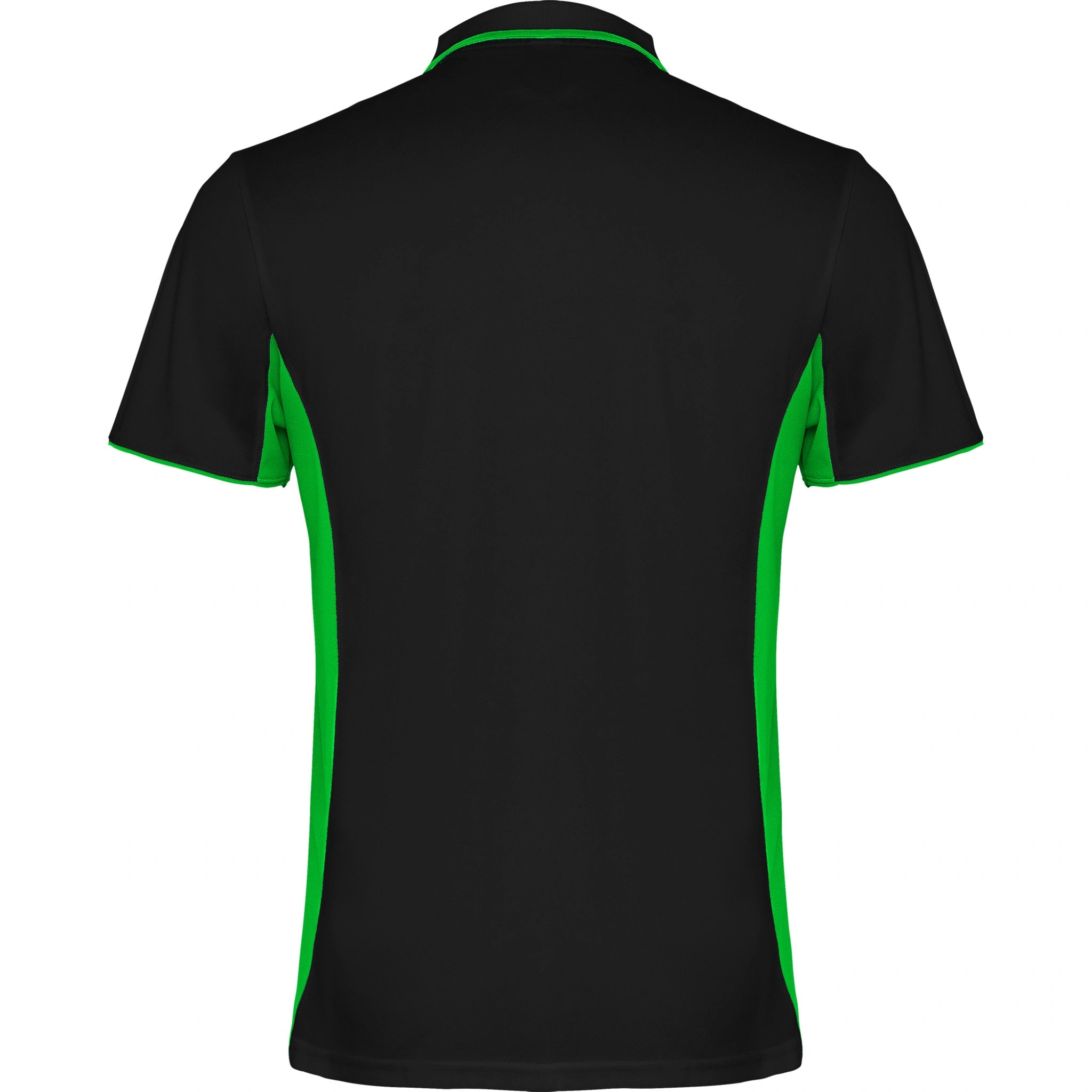 Polo Desportivo para Homem Pro Mont Preto e Verde Lima Polo Desportivo para Homem Pro Mont Preto e Verde Lima